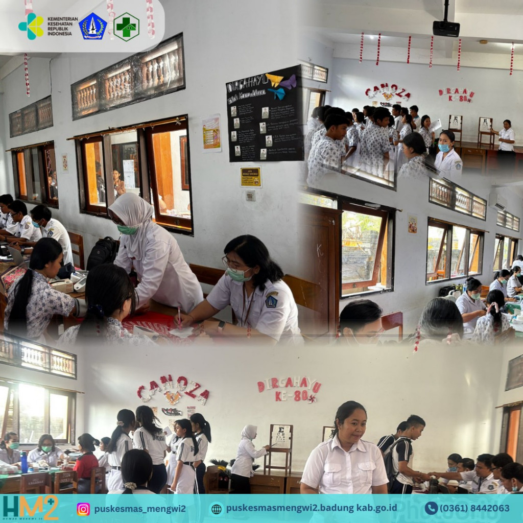 Pemeriksaan Kesehatan Gratis (PKG) Anak Sekolah - Bulan Oktober 2025